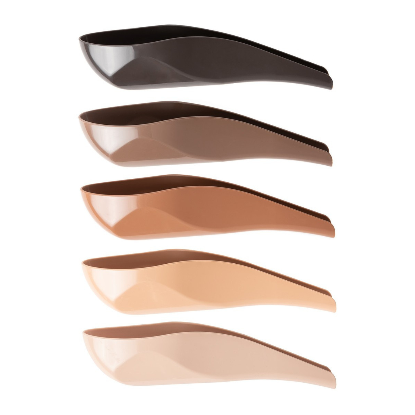 Five skin tone pStyles stacked vertically. 